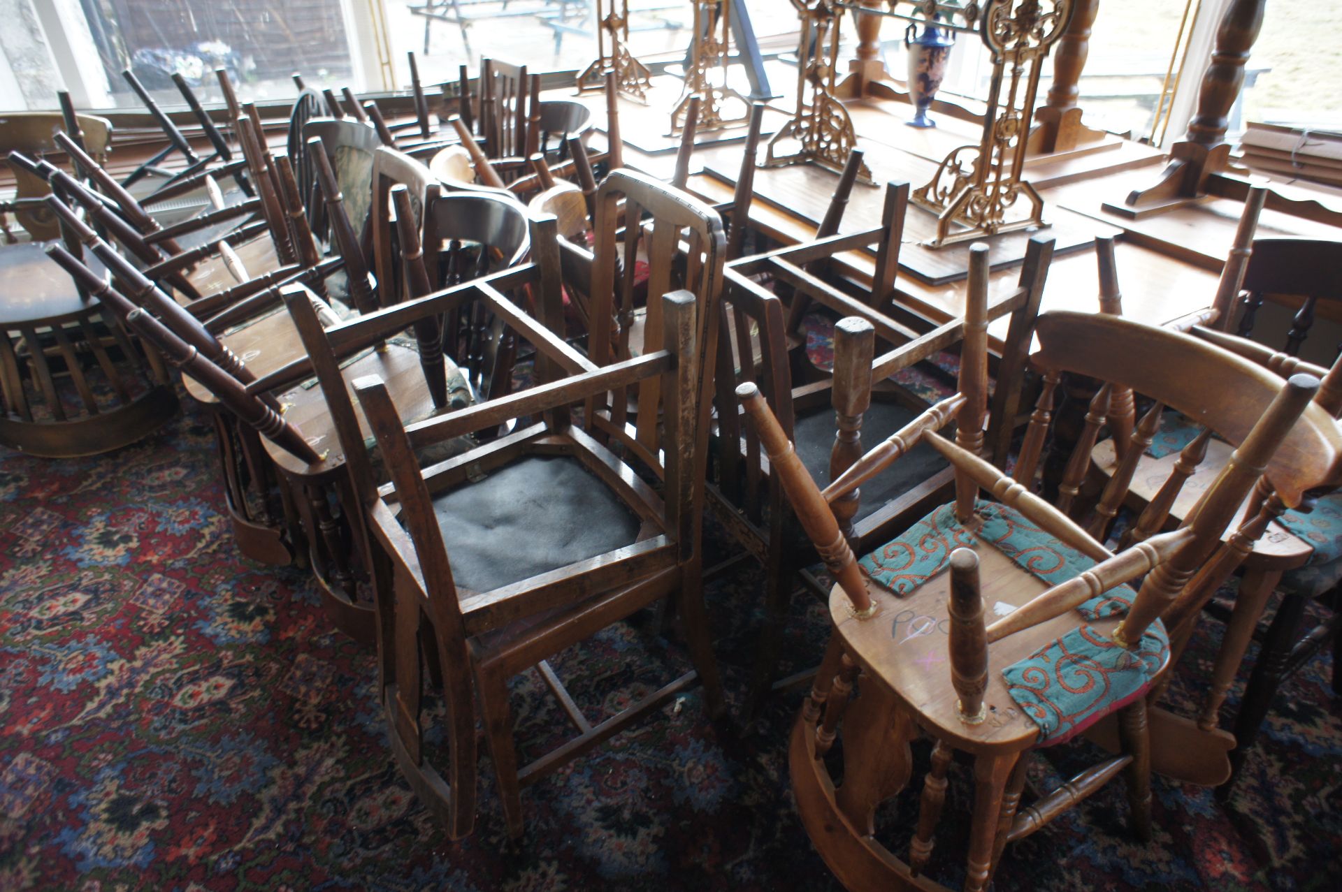 12 x Various dining room tables, 38 x Various dini - Image 3 of 4