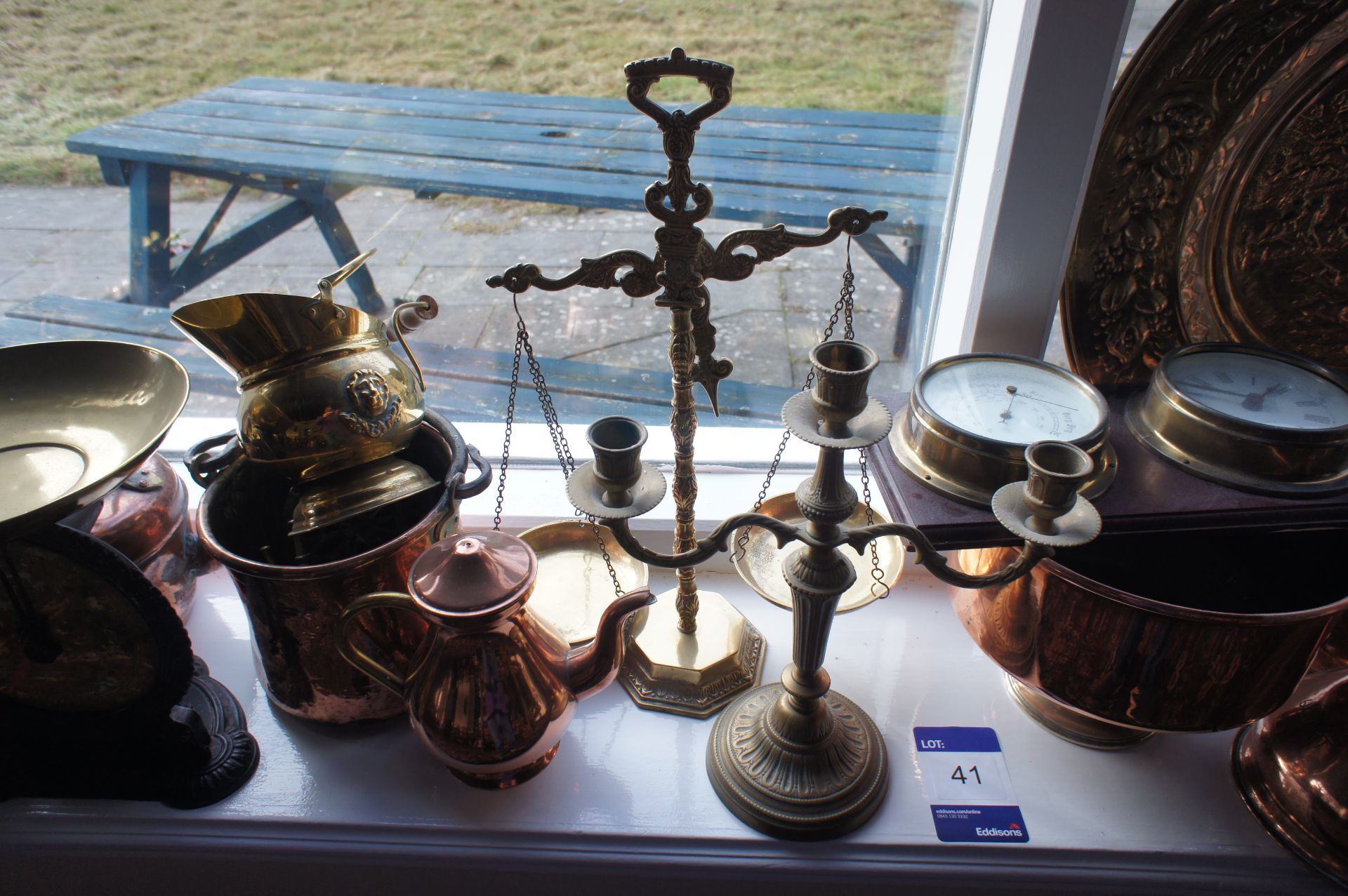 Quantity of various ornaments including jugs, scal - Image 5 of 6