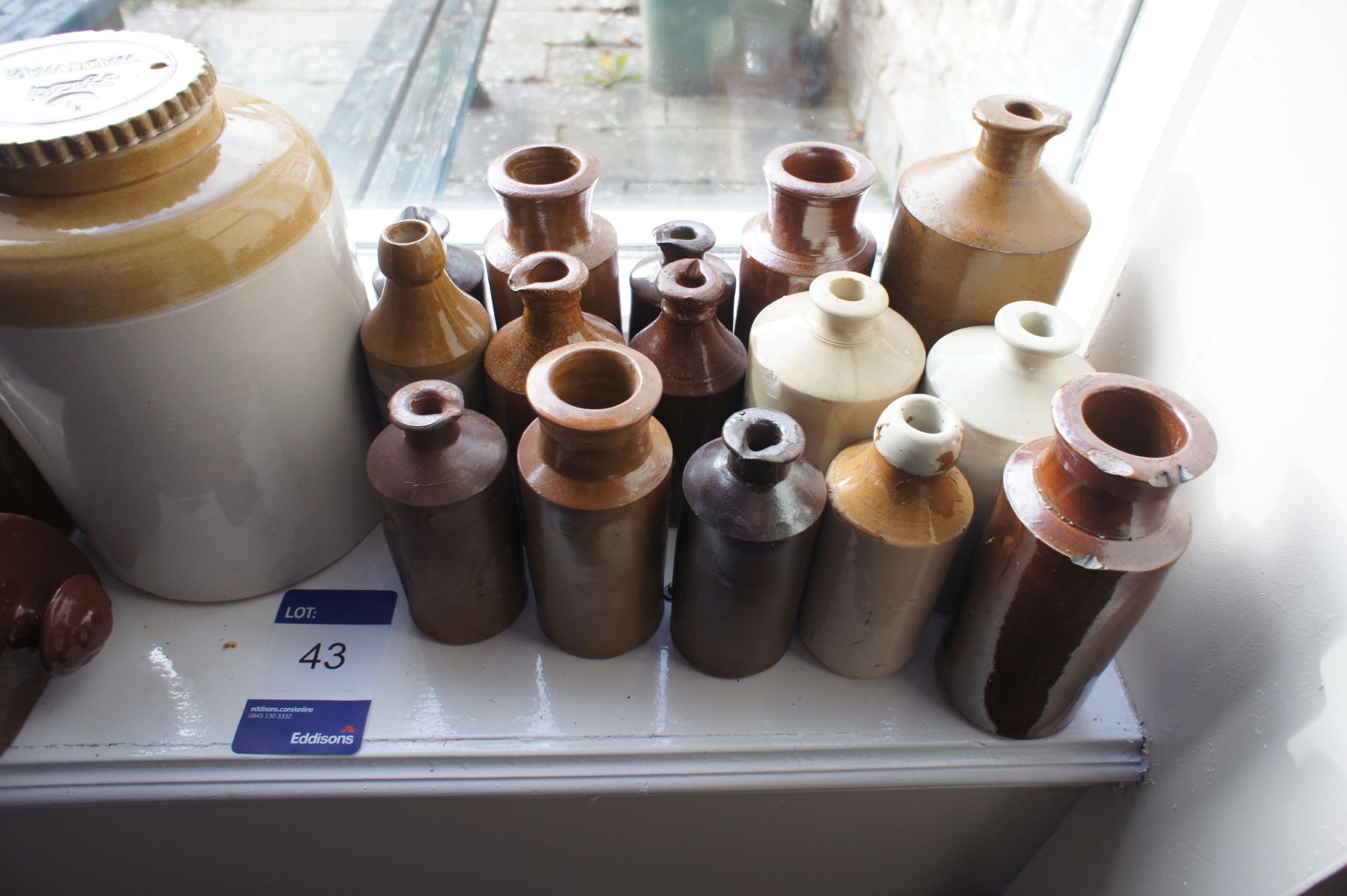 Quantity of Various Ceramic Jugs, Bed Warmer & Sto - Image 2 of 4