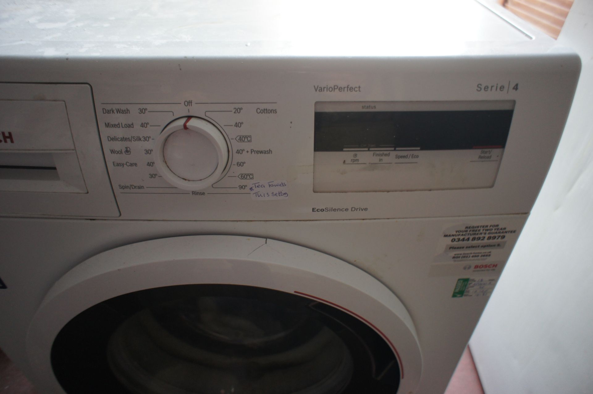 Bosch Vario Perfect washing machine - Image 3 of 3