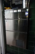 Hoshizaki IM100LE ice machine, serial number 5502