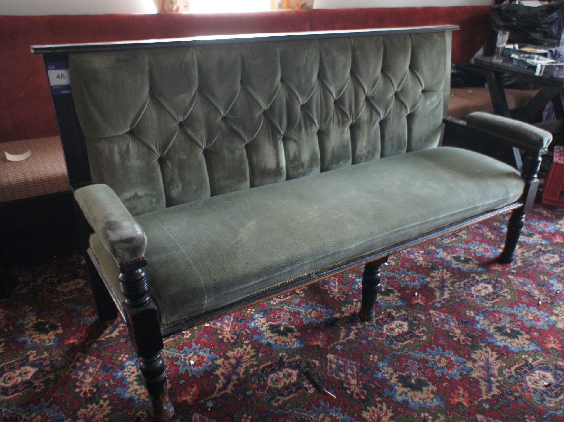 Upholstered bench seat 1900mm