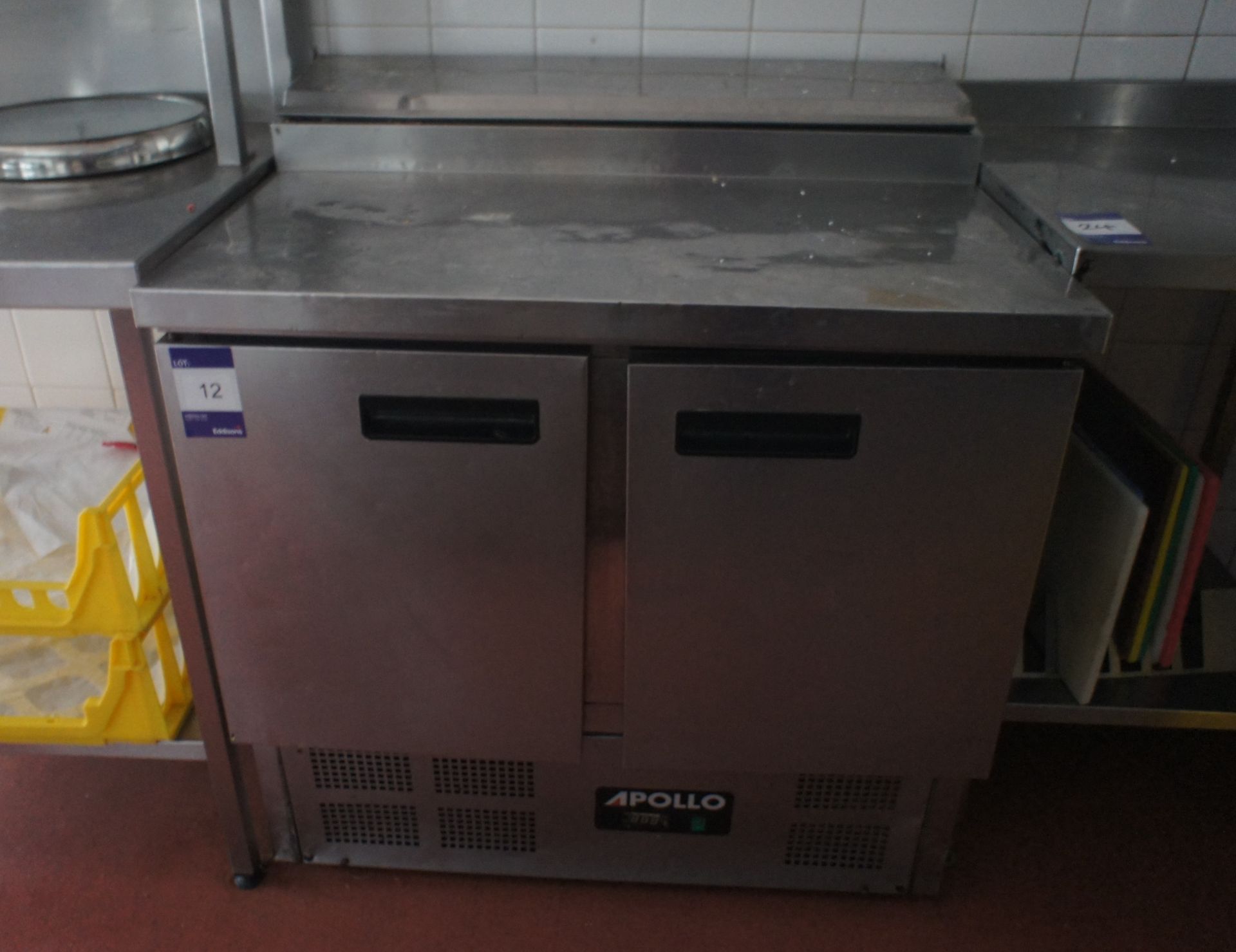 Apollo double door stainless steel ingredients fri