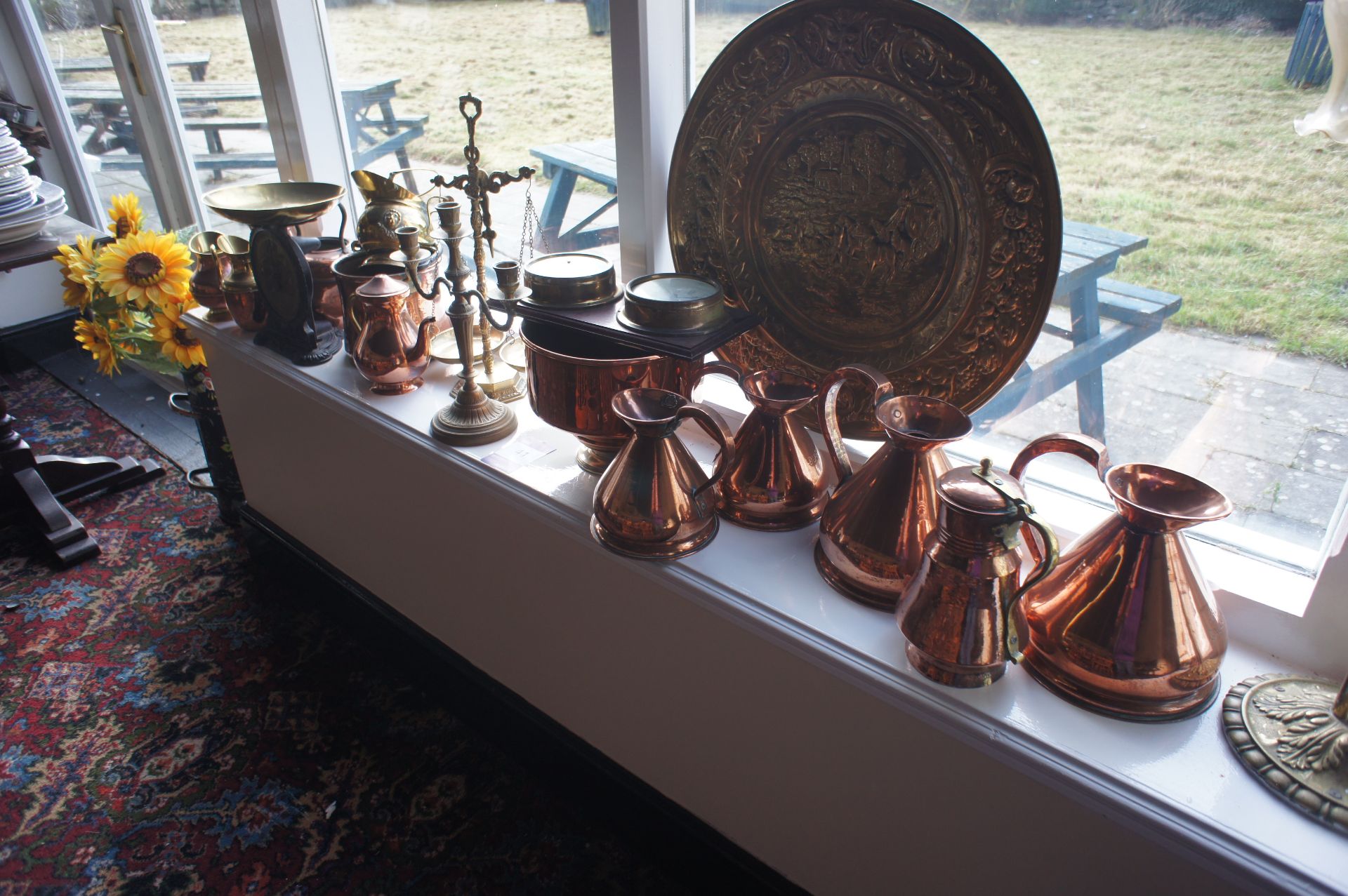 Quantity of various ornaments including jugs, scal - Image 2 of 6