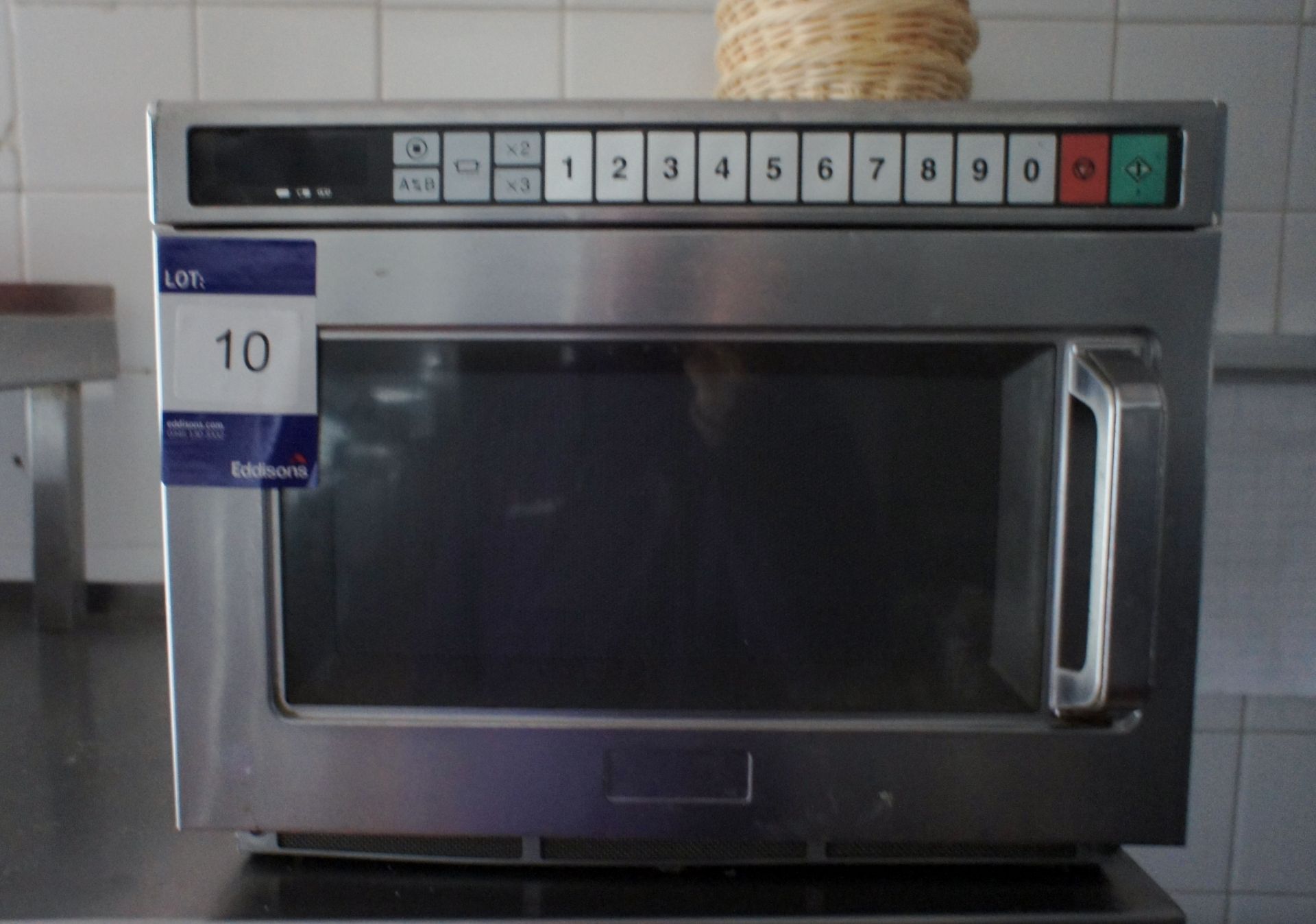 Panasonic NE-1856 commercial microwave - Image 2 of 2