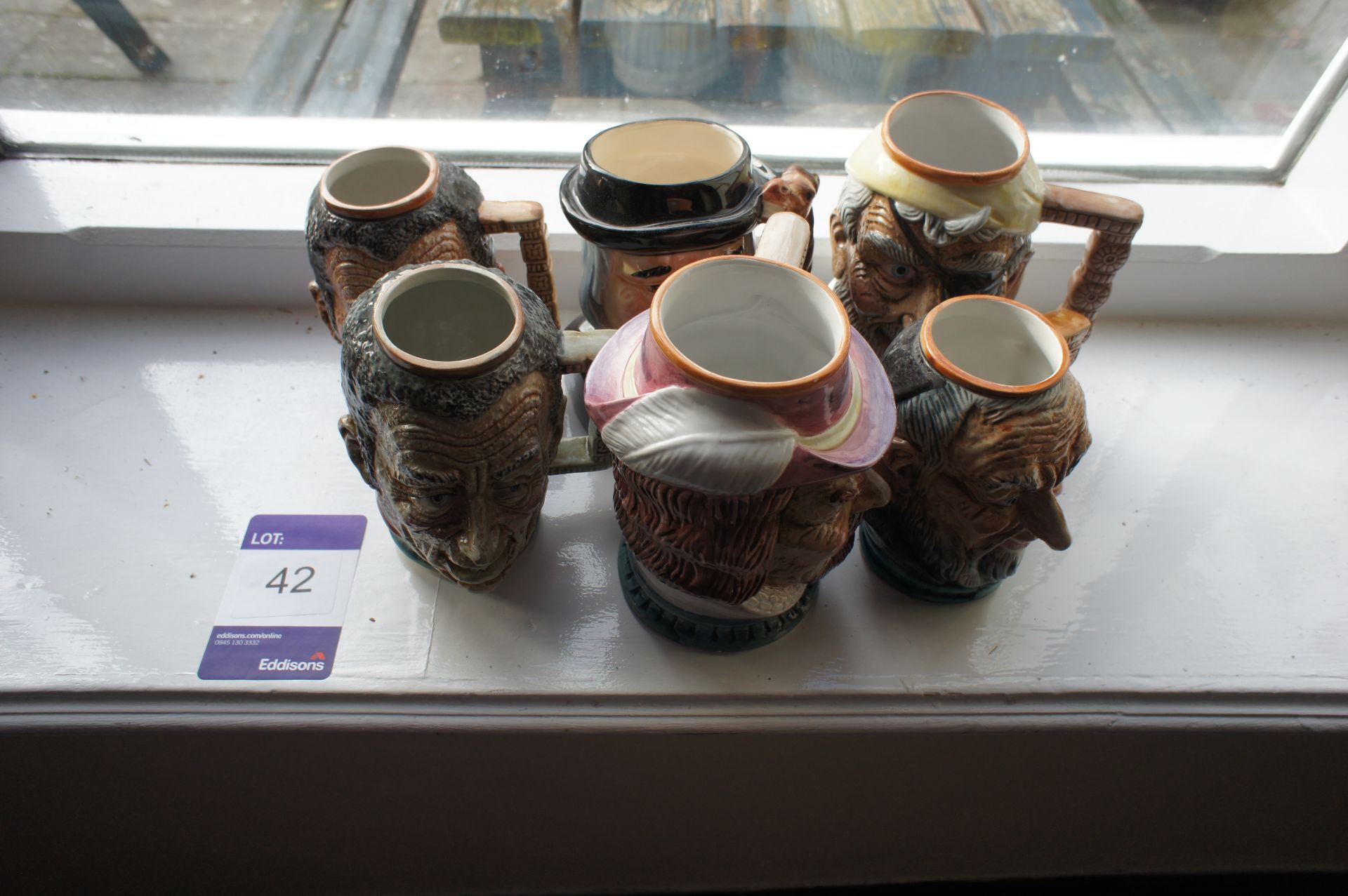 6 x Various Toby Jugs - Image 2 of 2