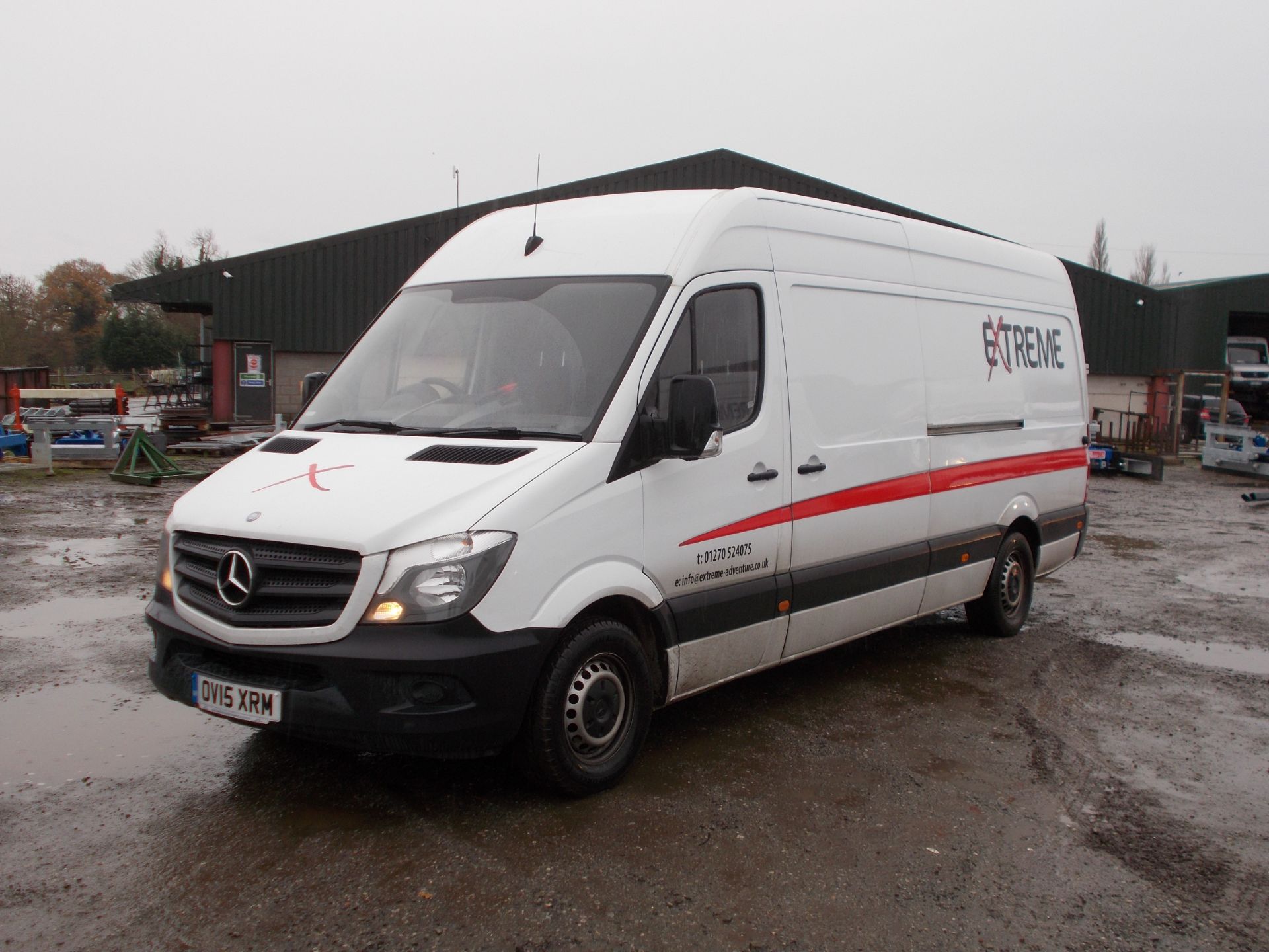 Mercedes Sprinter 316 LWB Van, registration OV15 X