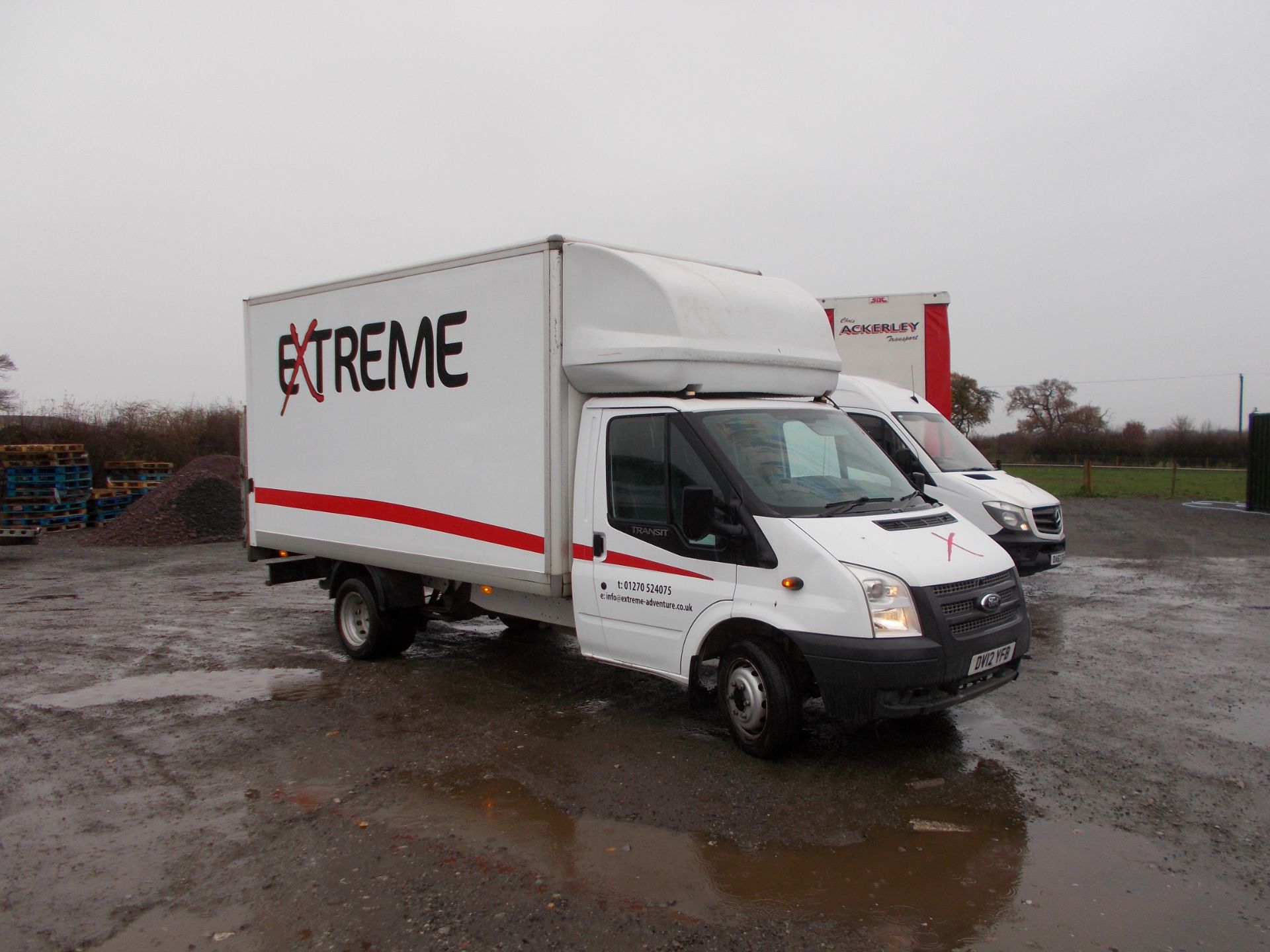 Ford Transit Luton 125 T350 EF LWB Van, registration DV12 YFB, odometer reading 96,589 miles, MOT - Image 7 of 14