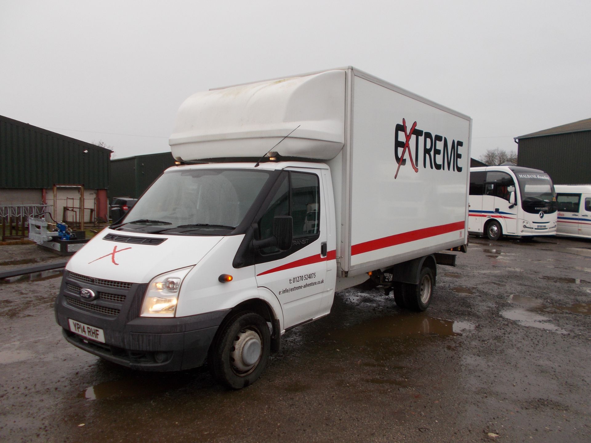 Ford Transit 350 Luton Van, registration YP14 RHF,