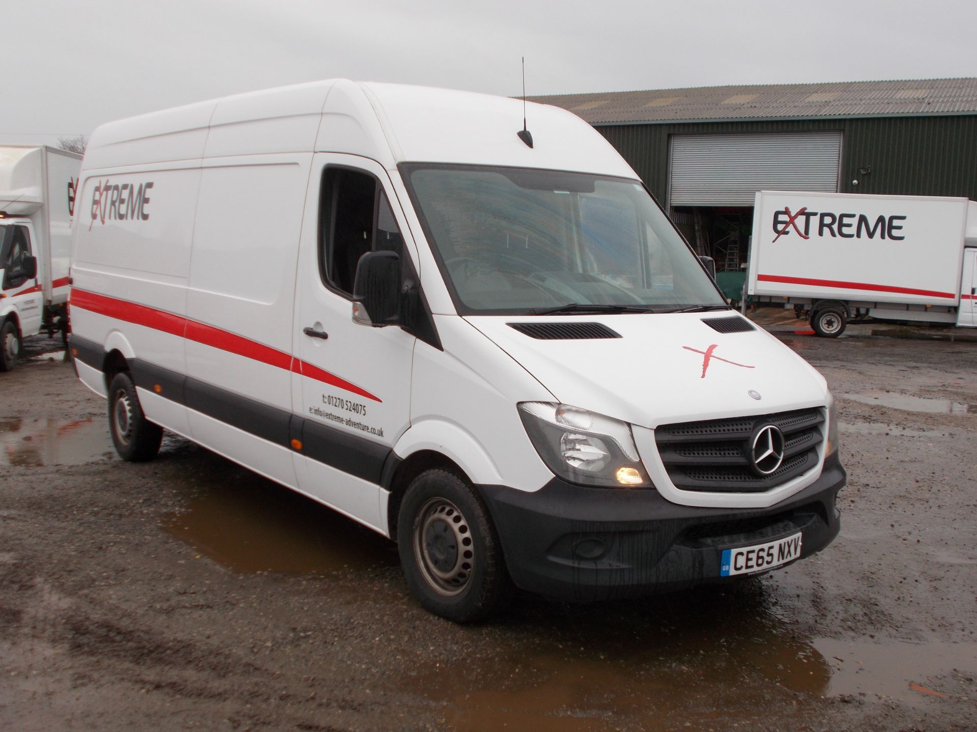 Mercedes Sprinter 316 LWB Van, registration CE65 N - Image 8 of 13