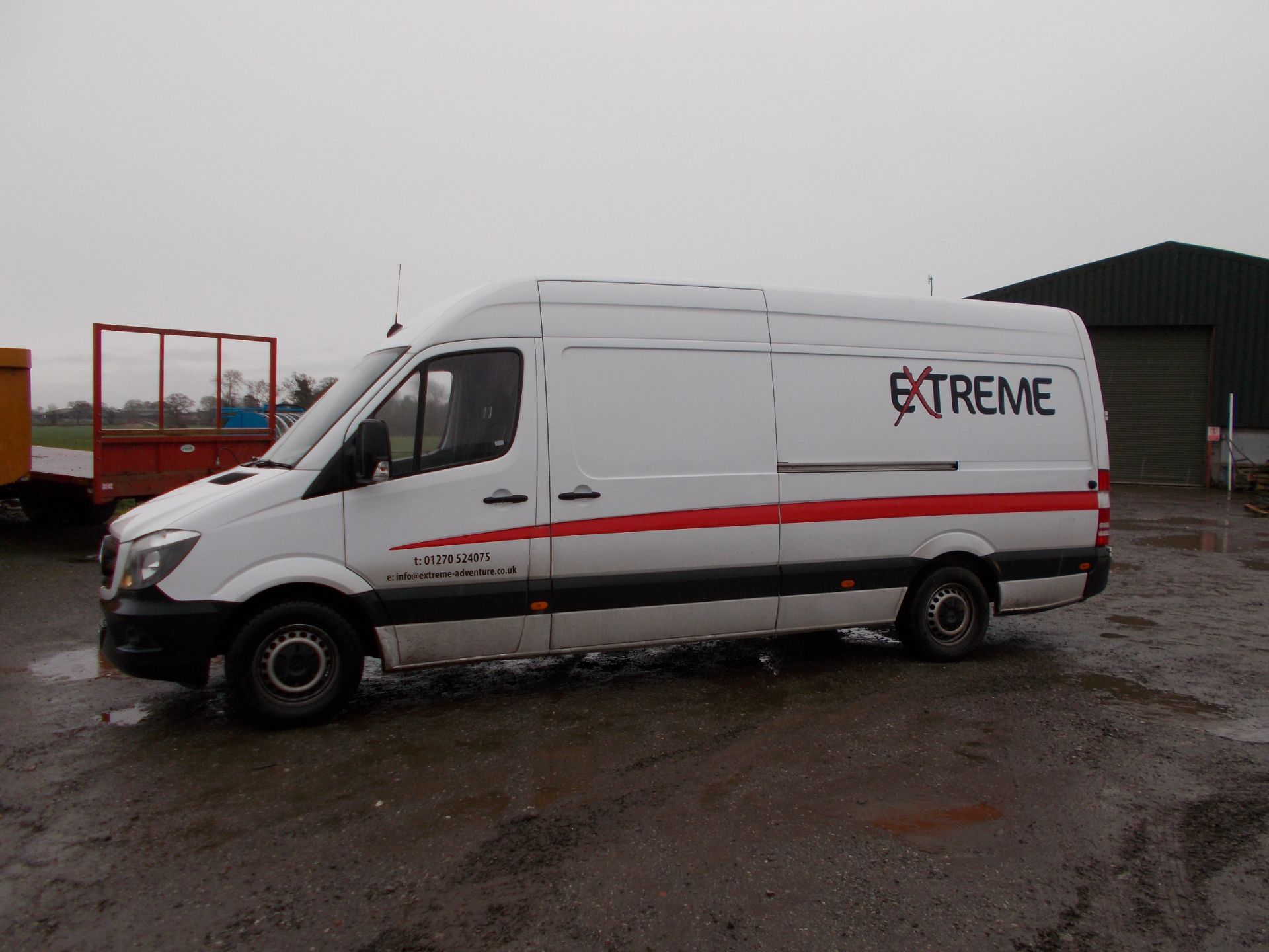 Mercedes Sprinter 316 LWB Van, registration OV15 X - Image 2 of 17