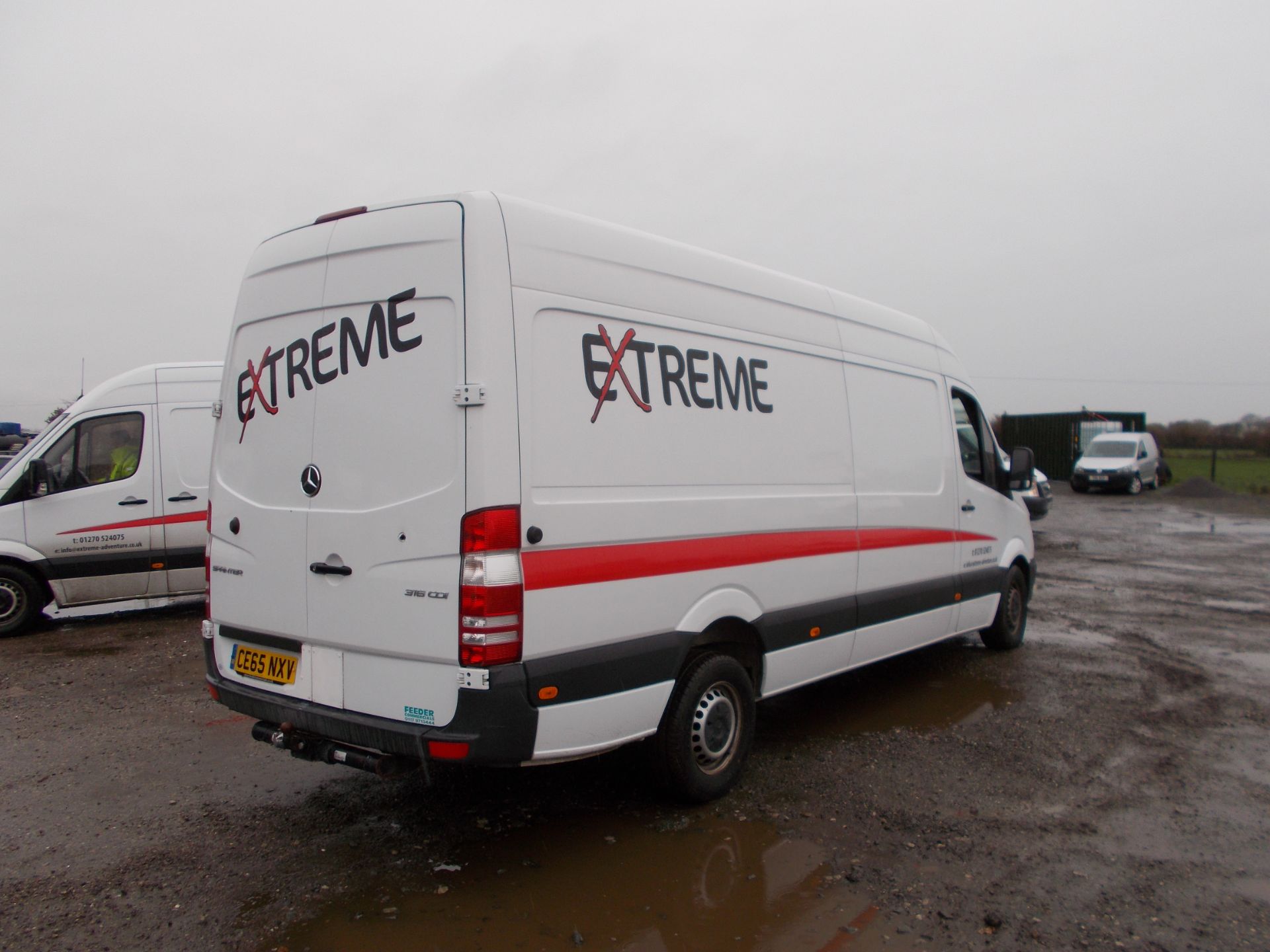 Mercedes Sprinter 316 LWB Van, registration CE65 N - Image 5 of 13