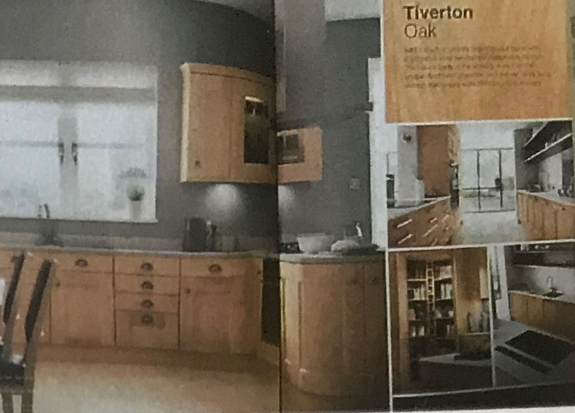 Tiverton solid oak kitchen Range, approx. 7138 items including doors drawers inc curved doors, - Image 8 of 11