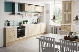 Circa 4,559 items of Kitchen Goods from the following ranges: Gloss White, Westleigh Textured Oak