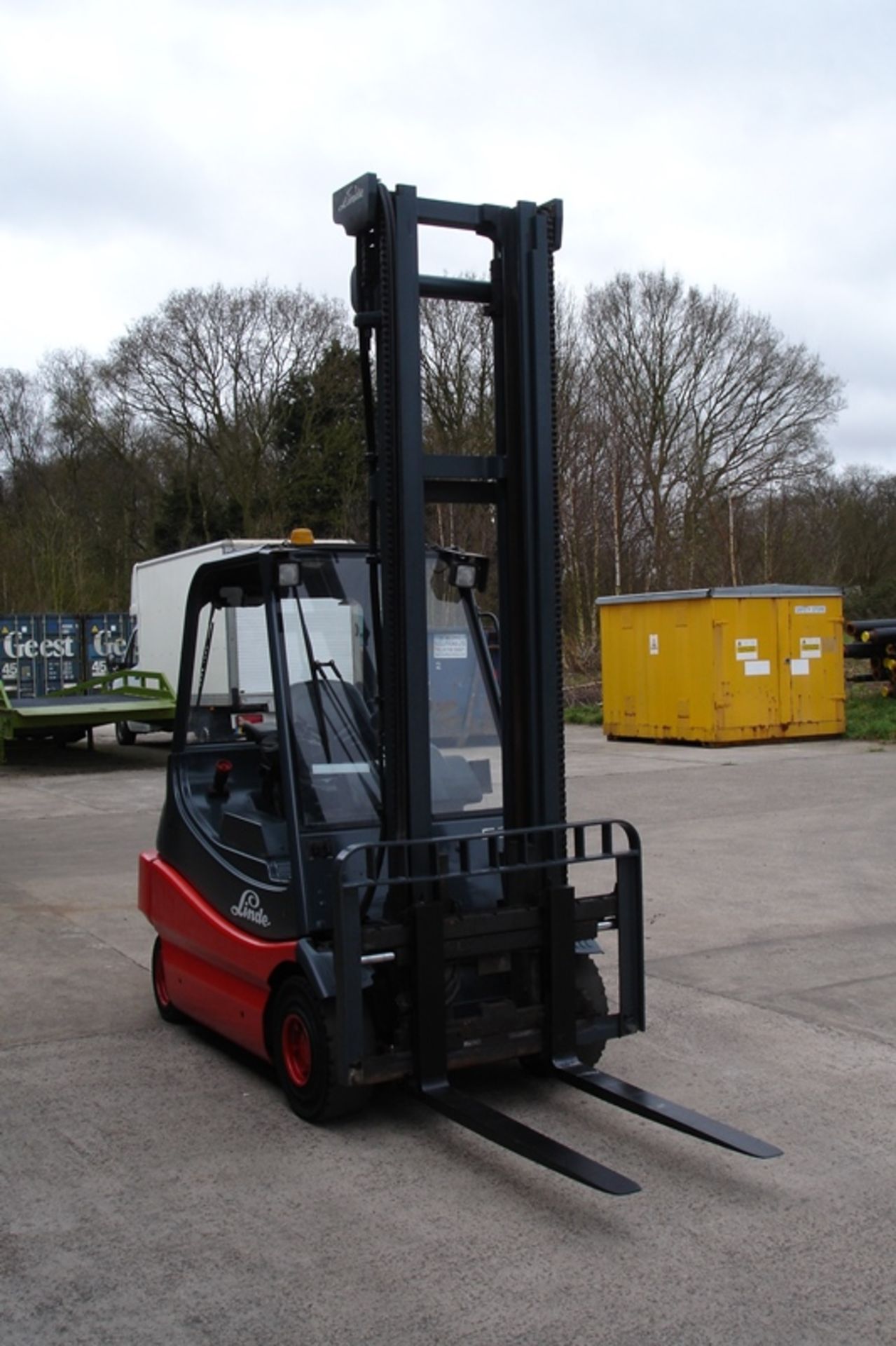 Linde 3 Ton Electric Forklift - Image 4 of 6