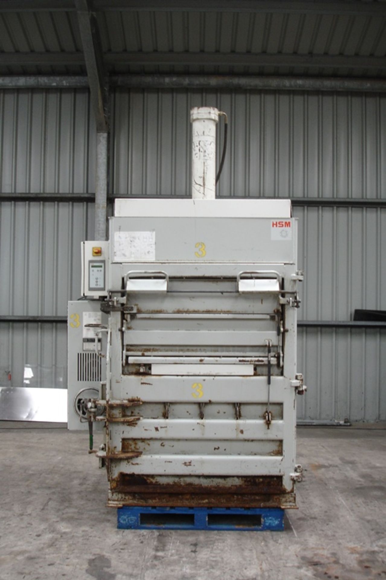 Large HSM Baler