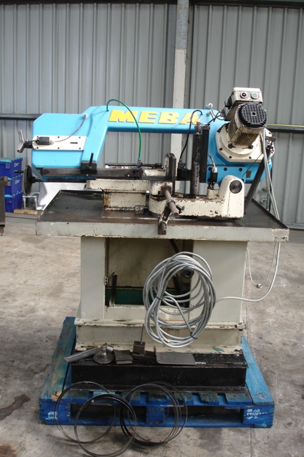 MEBA Metal Horizontal Bandsaw