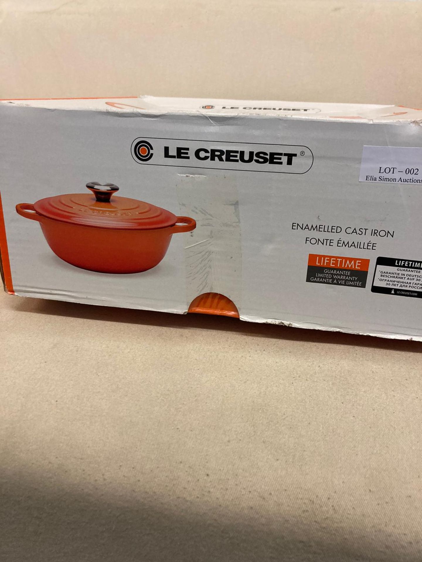 LE CREUSET ENAMELLED CAST IRON