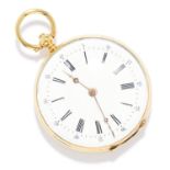 LADIES POCKET WATCH set with a white dial, with engraved detail to back, 4.6cm, 29.3g.