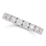 A 3.18 CARAT DIAMOND ETERNITY RING designed as a full eternity ring set with 3.18 carats of round