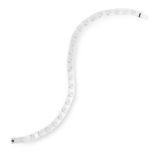 A DIAMOND LINK BRACELET, GUCCI in white gold, each link set with a round brilliant cut diamond,