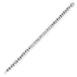 A DIAMOND BRACELET, TIFFANY & CO in 18ct white gold, designed by Jean Schlumberger, formed of