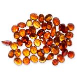 A MIXED LOT OF CITRINES of various shapes and cuts, totalling 102.15 carats.