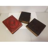 Three early 20th century photograph albums