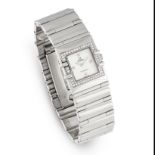 A LADIE'S CONSTELLATION WRIST WATCH, OMEGA Quartz Stainless Steel wrist watch with a factory-set