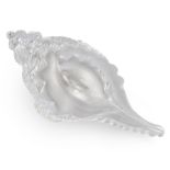 A CONCH SHELL RING, LALAOUNIS in silver, designed as a conch shell, makers marks for Lalaounis,