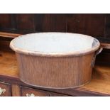 A REGENCY TOLE FOOTBATH