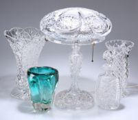 A GROUP OF GLASS