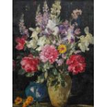 OWEN BOWEN (1873-1967), STILL LIFE OF FLOWERS IN VASE