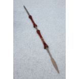 TRIBAL: A NAGA SPEAR, NORTHERN INDIA