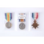 A WORLD WAR I MEDAL TRIO, Sister J.T. Richardson, Territorial Force N.S.