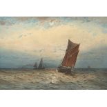WILLIAM THOMAS NICHOL BOYCE (1857-1911), MOONLIGHT SHIPPING