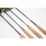 COLLECTION OF FOUR FLY FISHING RODS