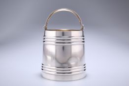 A 19th CENTURY RUSSIAN SILVER SWING-HANDLED ICE BUCKET, ALEKSANDR SHEVYAKOV ASSAY MASTER, ST. PETERS