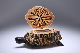 AN INDIAN STAR TORTOISE CASKET