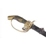 A PRUSSIAN INFANTRY OFFICER'S SWORD