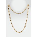 A 9CT YELLOW GOLD NECKLACE CHAIN