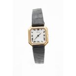 LADY'S 18CT GOLD ASPREY STRAP WATCH