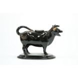 A VICTORIAN "JACKFIELD" COW CREAMER