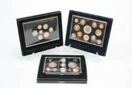 A COLLECTION OF COINAGE, including Royal Mint proof sets and loose coins.