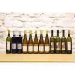 12 BOTTLES MIXED LOT FINE GERMAN "PRADIKAT" WINE