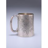 A LATE VICTORIAN SILVER CHRISTENING MUG, JOHN ALDWINCKLE & THOMAS SLATER, LONDON 1890