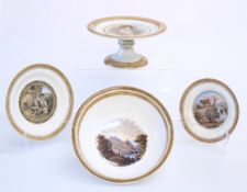 A 19th CENTURY COMPOSED PRATTWARE SERVICE