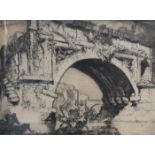 SIR FRANK BRANGWYN (1867-1956), PONTE ROTTO, ROME