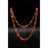 A CORAL NECKLACE CHAIN