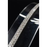 A DIAMOND LINE BRACELET BY DAVID MORRIS